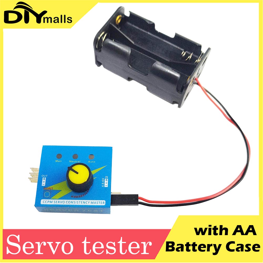 Battery Case Storage - サーボテスター 3CH デジタルESC スピードコントローラー チェッカー CCPM