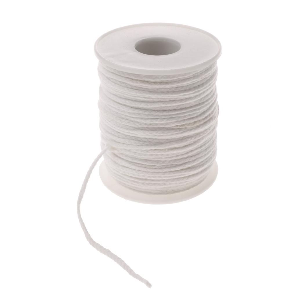 Cotton Wick Organic - オーガニックキャンドル芯 太綿芯 スプール DIYキャンドル製造材料 ティーライトキャンドル用芯芯