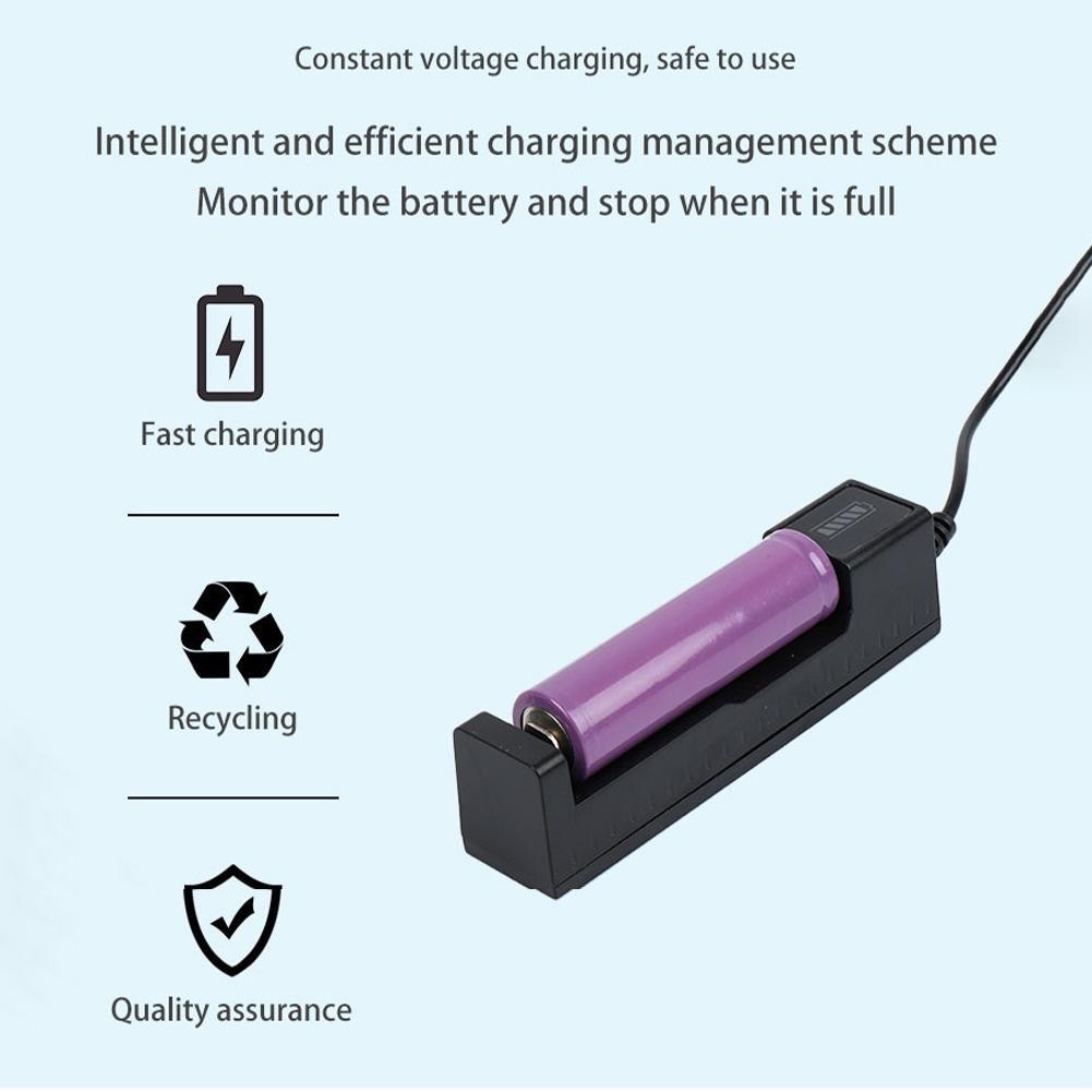 ユニバーサル18650バッテリー充電器 USBスマートシング - Vape Accessory のレビューと価格