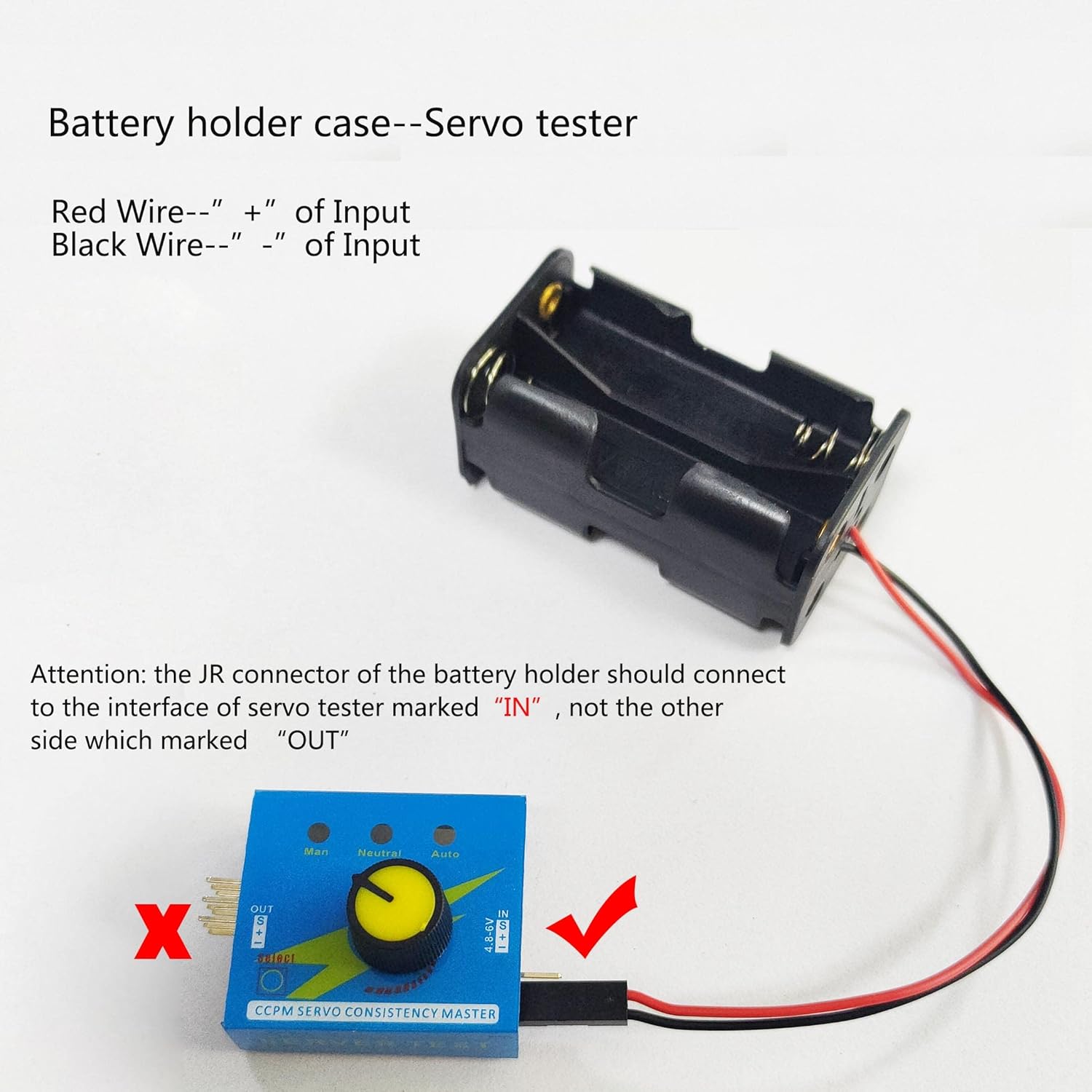3CHデジタルサーボテスター ESCスピードコントローラーチ - Battery Case Storage のレビューと価格