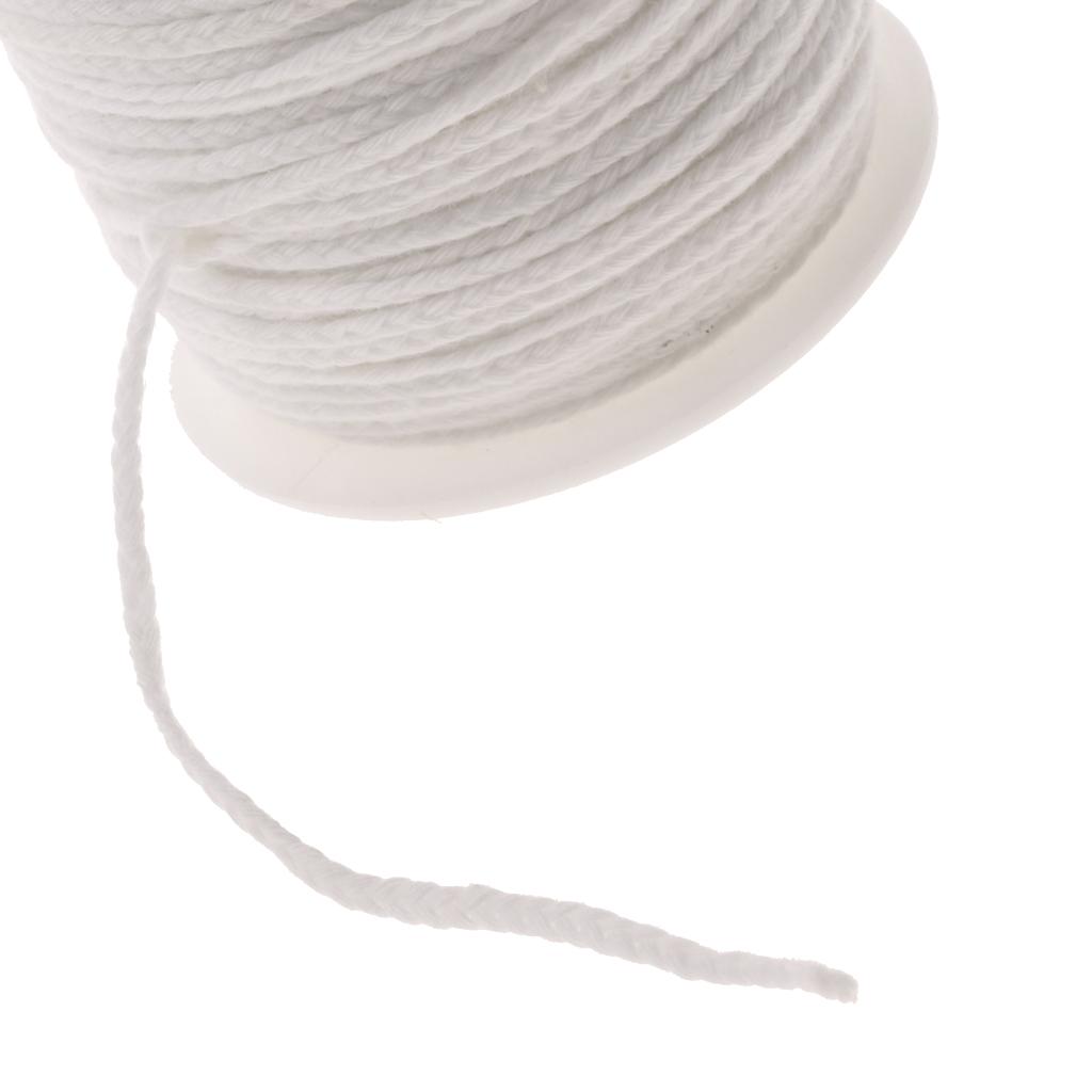 オーガニックキャンドル芯 太綿芯 スプール DIYキャンドル - Cotton Wick Organic のレビューと価格