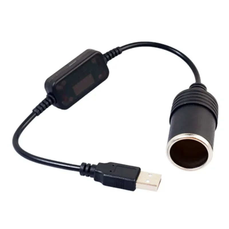 1pc 5V 2A USB から 12V シガーライターソケ - Accessories Experts Vape のレビューと価格